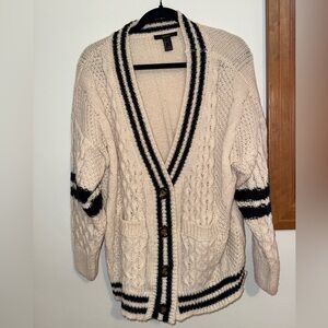 Sporty cardigan